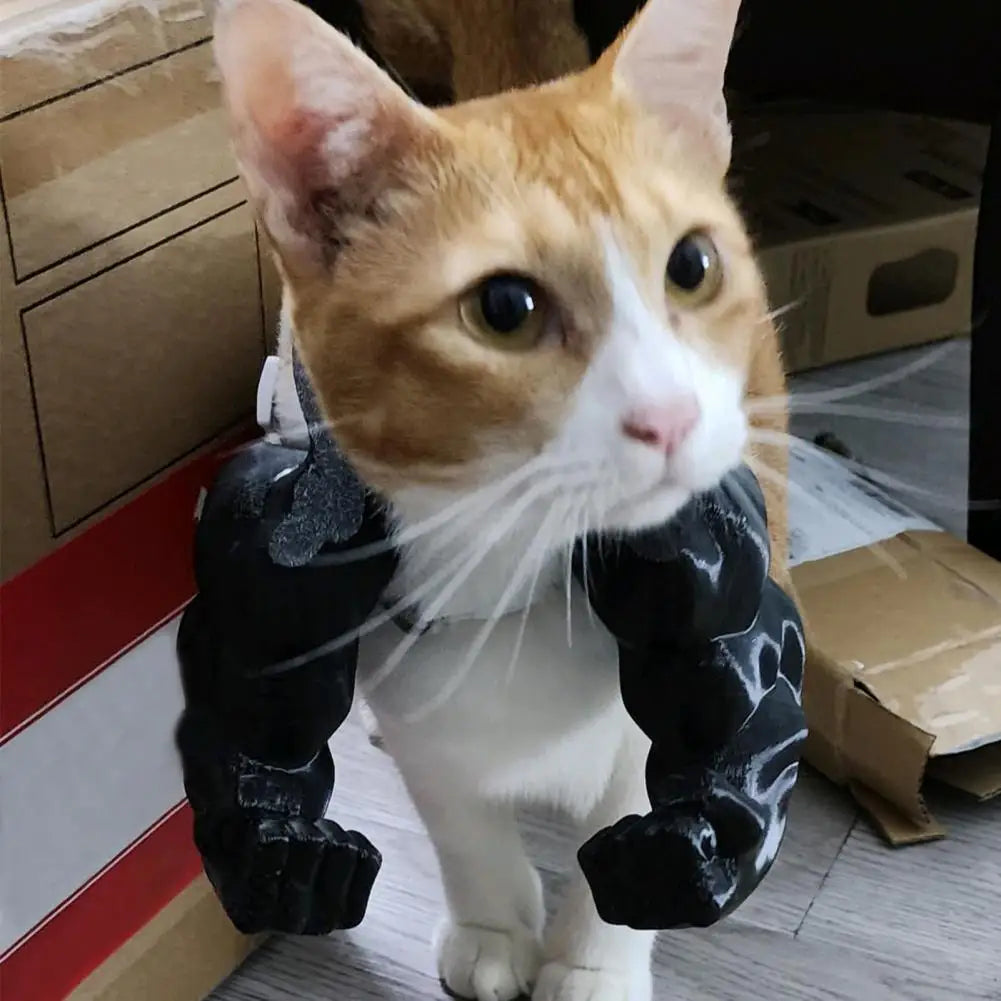 Swole Paws™ - Cat Muscle Arms Costume