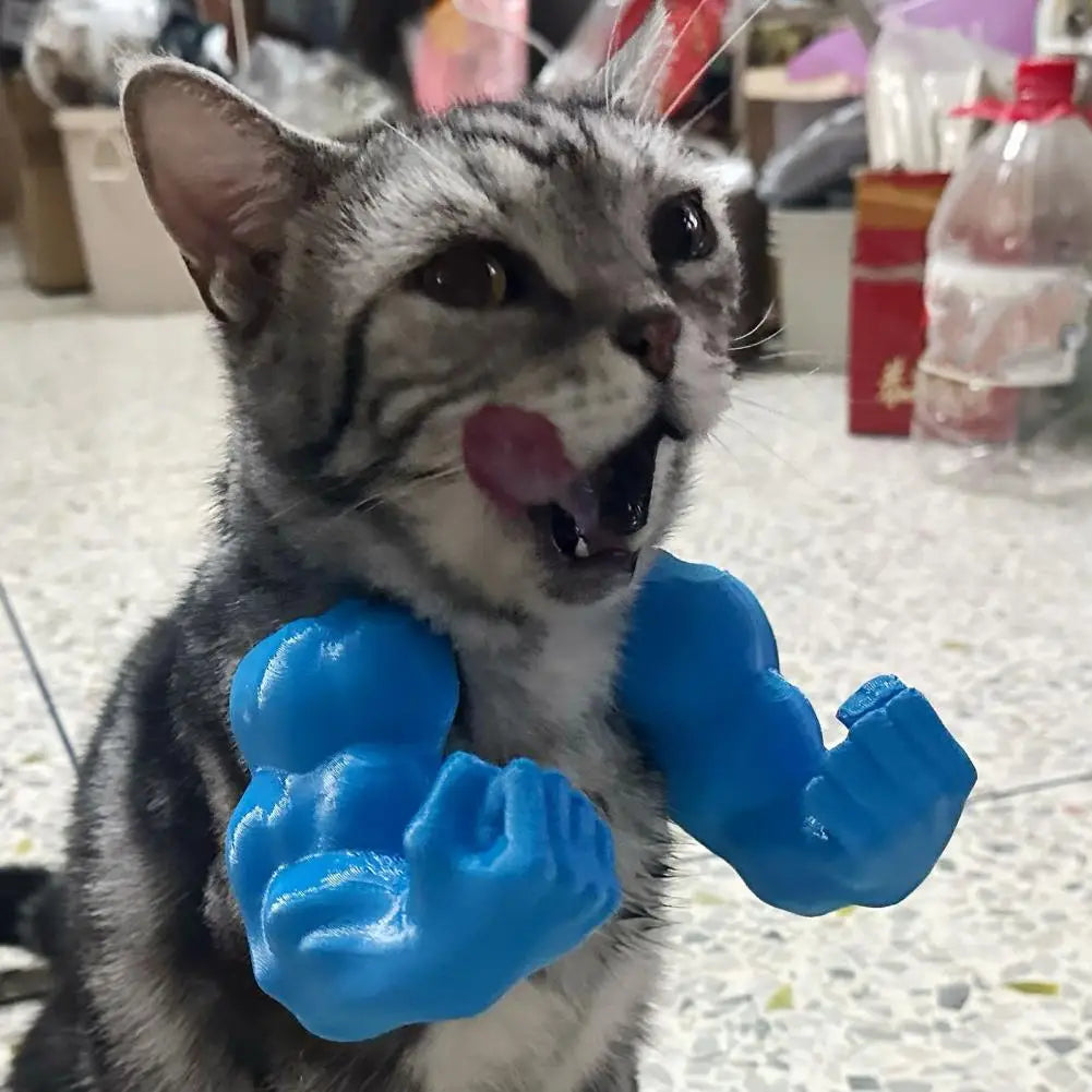 Swole Paws™ - Cat Muscle Arms Costume