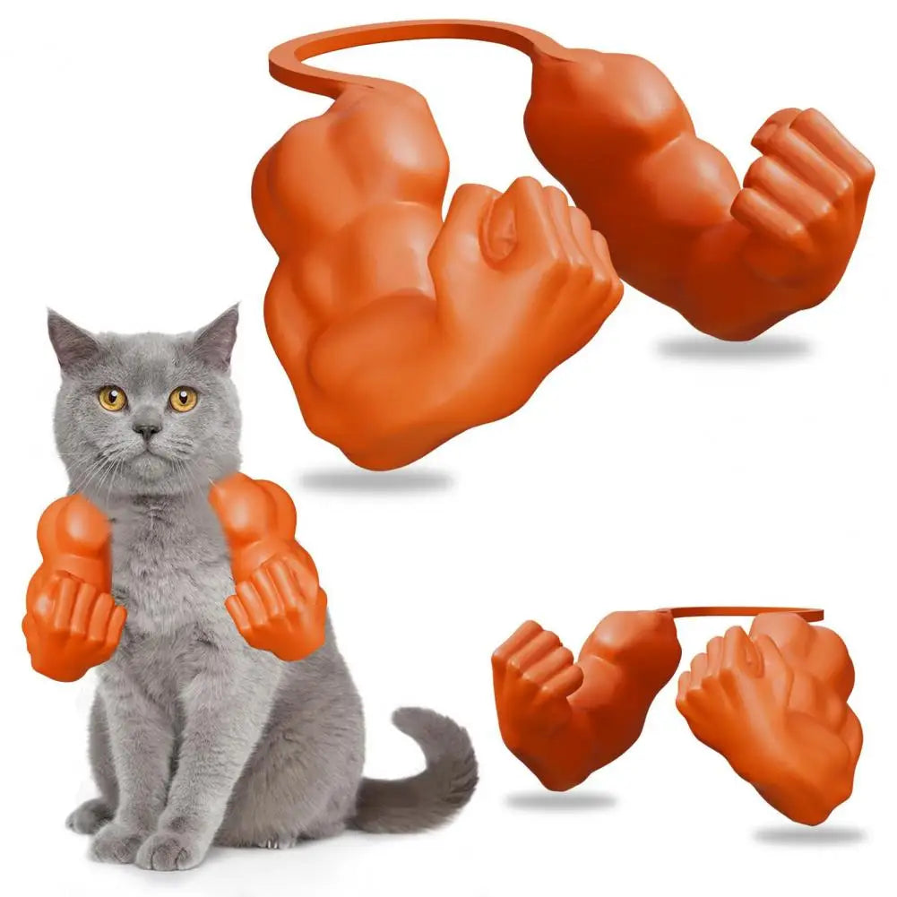Swole Paws™ - Cat Muscle Arms Costume