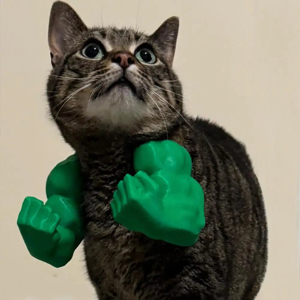 Swole Paws™ - Cat Muscle Arms Costume