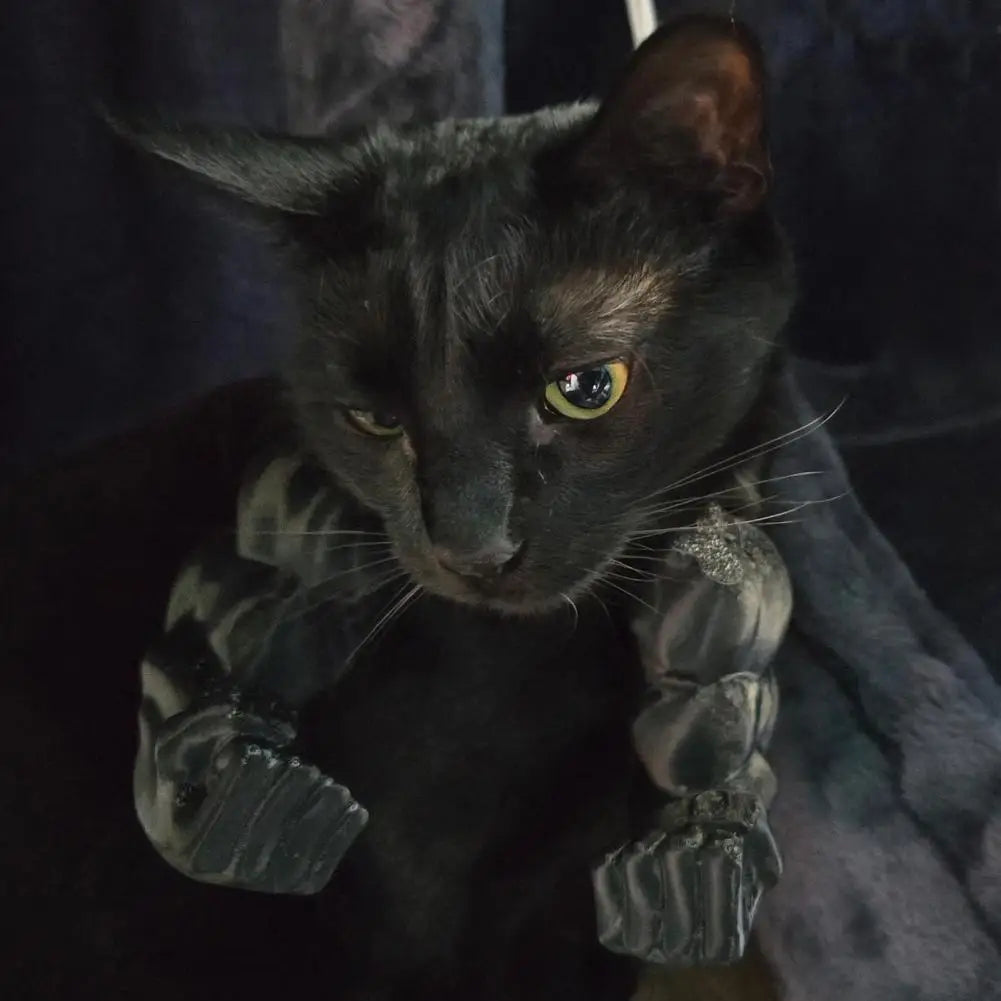 Swole Paws™ - Cat Muscle Arms Costume